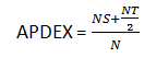 Формула APDEX